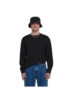 Cropp - Czarna koszulka z długim rękawem - czarny ze sklepu Cropp w kategorii T-shirty męskie - zdjęcie 156857110