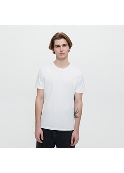 Gładka koszulka Basic biała - Biały ze sklepu House w kategorii T-shirty męskie - zdjęcie 156861531