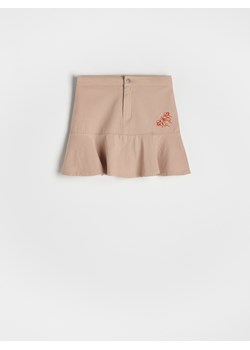 Reserved - Spódnica z falbaną - beżowy ze sklepu Reserved w kategorii Spódnice dziewczęce - zdjęcie 156872034