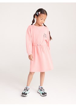 Reserved - Dresowa sukienka - Różowy ze sklepu Reserved w kategorii Sukienki dziewczęce - zdjęcie 156883080