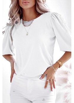 Bluzka damska DERSONA WHITE ze sklepu Ivet Shop w kategorii Bluzki damskie - zdjęcie 156893101