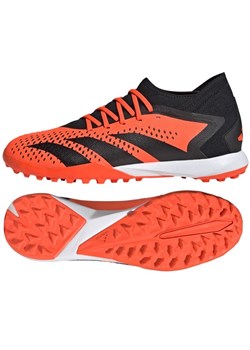 Buty piłkarskie adidas Predator Accuracy.3 Tf M GW4638 pomarańczowe pomarańcze i czerwienie ze sklepu ButyModne.pl w kategorii Buty sportowe męskie - zdjęcie 156893290
