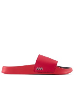 Klapki New Balance SUF200F2 - czerwone ze sklepu streetstyle24.pl w kategorii Klapki męskie - zdjęcie 156903233