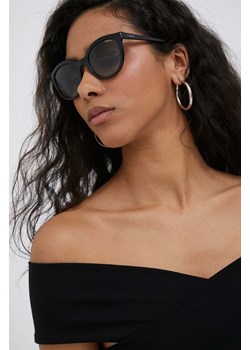 VOGUE okulary przeciwsłoneczne damskie kolor czarny ze sklepu ANSWEAR.com w kategorii Okulary przeciwsłoneczne damskie - zdjęcie 156904784