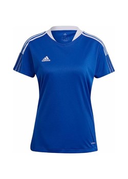 Koszulka piłkarska damska Tiro 21 Training Jersey Adidas ze sklepu SPORT-SHOP.pl w kategorii Bluzki damskie - zdjęcie 156915022
