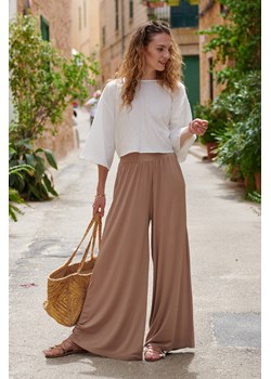 Szerokie spodnie Sand Dunes, S/M ze sklepu NAOKO w kategorii Spodnie damskie - zdjęcie 156916301