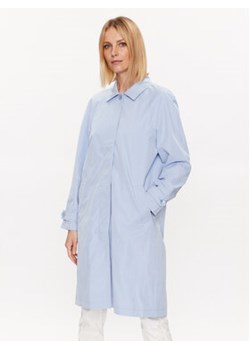 Olsen Płaszcz przejściowy 15101388 Niebieski Regular Fit ze sklepu MODIVO w kategorii Płaszcze damskie - zdjęcie 156922534