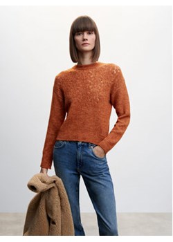 Mango Sweter Nil Pomarańczowy Regular Fit ze sklepu MODIVO w kategorii Swetry damskie - zdjęcie 156948371