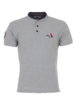 Peak Mountain Koszulka polo &quot;Canaveral&quot; w kolorze szarym ze sklepu Limango Polska w kategorii T-shirty męskie - zdjęcie 156951221