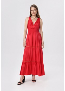 Czerwona Sukienka Rhenemisa ze sklepu Born2be Odzież w kategorii Sukienki - zdjęcie 156954194