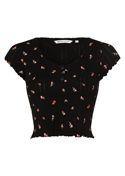 Tom Tailor Denim T-shirt damski Kobiety Bawełna czarny wzorzysty ze sklepu vangraaf w kategorii Bluzki damskie - zdjęcie 157035523