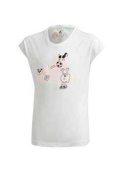 Koszulka juniorska Cleofus Adidas ze sklepu SPORT-SHOP.pl w kategorii Bluzki dziewczęce - zdjęcie 157038524