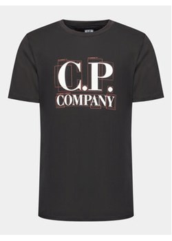 C.P. Company T-Shirt 14CMTS189A 005100W Czarny Regular Fit ze sklepu MODIVO w kategorii T-shirty męskie - zdjęcie 157040092