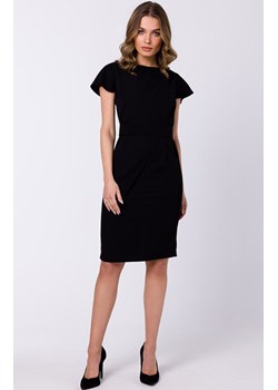 Sukienka ołówkowa z paskiem w kolorze czarnym S336, Kolor czarny, Rozmiar L, Stylove ze sklepu Primodo w kategorii Sukienki - zdjęcie 157040340