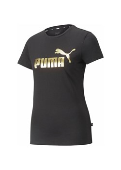 Koszulka damska ESS+ Metallic Logo Tee Puma ze sklepu SPORT-SHOP.pl w kategorii Bluzki damskie - zdjęcie 157048762