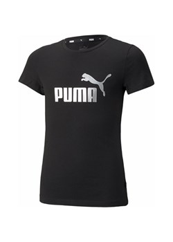 Koszulka juniorska ESS+ Logo Tee Puma ze sklepu SPORT-SHOP.pl w kategorii Bluzki dziewczęce - zdjęcie 157048843