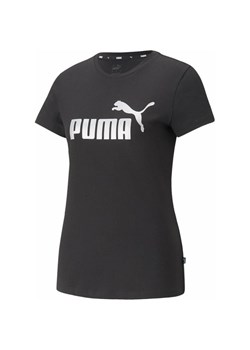Koszulka damska ESS+ Metallic Logo Tee Puma ze sklepu SPORT-SHOP.pl w kategorii Bluzki damskie - zdjęcie 157048932
