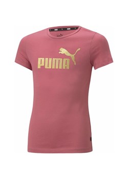 Koszulka juniorska ESS+ Logo Tee Puma ze sklepu SPORT-SHOP.pl w kategorii Bluzki dziewczęce - zdjęcie 157049520