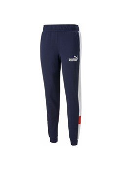 Spodnie dresowe męskie ESS+ Colorblock Pants FL Puma ze sklepu SPORT-SHOP.pl w kategorii Spodnie męskie - zdjęcie 157049602