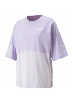 Koszulka damska Colorblock Tee Puma ze sklepu SPORT-SHOP.pl w kategorii Bluzki damskie - zdjęcie 157052113