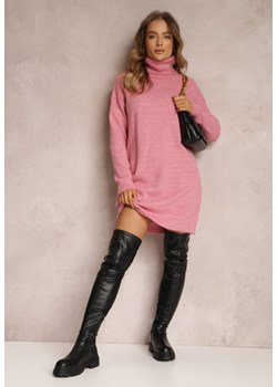 Różowa Sukienka Milana ze sklepu Renee odzież w kategorii Sukienki - zdjęcie 157053492