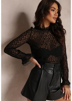 Czarna Bluzka Reiss ze sklepu Renee odzież w kategorii Bluzki damskie - zdjęcie 157053534