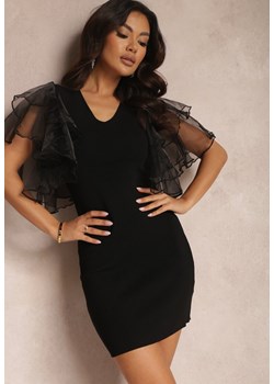 Czarna Sukienka Nesacine ze sklepu Renee odzież w kategorii Sukienki - zdjęcie 157053731
