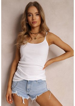 Biały Top Bawełniany Vohrlahin ze sklepu Renee odzież w kategorii Bluzki damskie - zdjęcie 157053930