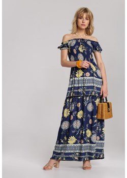 Granatowa Sukienka Ananeh ze sklepu Renee odzież w kategorii Sukienki - zdjęcie 157054080