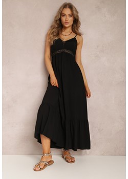 Czarna Sukienka Poreithera ze sklepu Renee odzież w kategorii Sukienki - zdjęcie 157054333