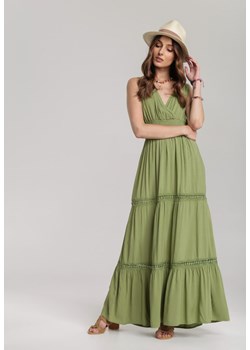 Ciemnozielona Sukienka Corisis ze sklepu Renee odzież w kategorii Sukienki - zdjęcie 157054344