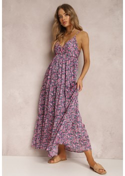 Fuksjowa Sukienka Ilenome ze sklepu Renee odzież w kategorii Sukienki - zdjęcie 157054393