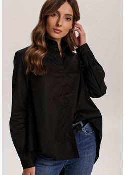 Czarna Koszula Good Vibes Only ze sklepu Renee odzież w kategorii Koszule damskie - zdjęcie 157054782