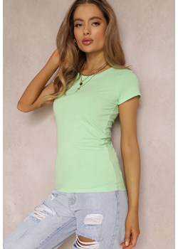Jasnozielony T-shirt Kahlisiphe ze sklepu Renee odzież w kategorii Bluzki damskie - zdjęcie 157054994