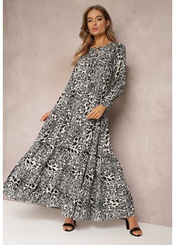 Szara Sukienka Athymes ze sklepu Renee odzież w kategorii Sukienki - zdjęcie 157055050