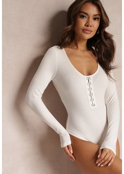 Białe Body Kysea ze sklepu Renee odzież w kategorii Bluzki damskie - zdjęcie 157055300