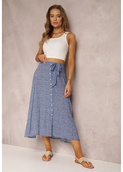 Niebieska Spódnica Salaphanise ze sklepu Renee odzież w kategorii Spódnice - zdjęcie 157055663