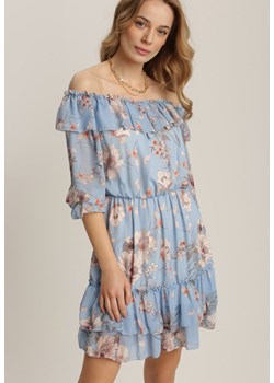 Niebieska Sukienka Meniphyse ze sklepu Renee odzież w kategorii Sukienki - zdjęcie 157055904