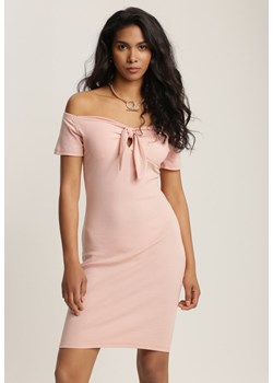 Jasnoróżowa Sukienka Aquita ze sklepu Renee odzież w kategorii Sukienki - zdjęcie 157056261