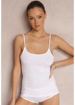Biały Top Bawełniany Prisiche ze sklepu Renee odzież w kategorii Bluzki damskie - zdjęcie 157056453