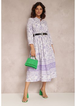 Liliowa Sukienka Petopheme ze sklepu Renee odzież w kategorii Sukienki - zdjęcie 157056622