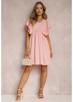 Różowa Sukienka Phirryn ze sklepu Renee odzież w kategorii Sukienki - zdjęcie 157057273