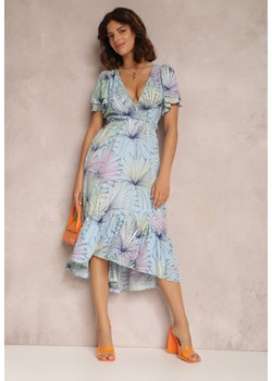 Jasnoniebieska Sukienka Daphnise ze sklepu Renee odzież w kategorii Sukienki - zdjęcie 157057432