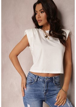 Biała Bluzka Riva ze sklepu Renee odzież w kategorii Bluzki damskie - zdjęcie 157057472