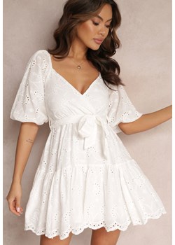 Biała Sukienka Echopeia ze sklepu Renee odzież w kategorii Sukienki - zdjęcie 157057571