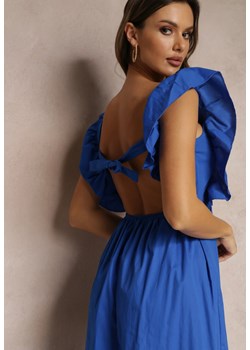 Granatowa Sukienka Neameriye ze sklepu Renee odzież w kategorii Sukienki - zdjęcie 157057673