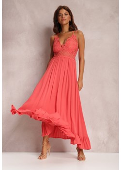 Czerwona Sukienka Rozanna ze sklepu Renee odzież w kategorii Sukienki - zdjęcie 157057842