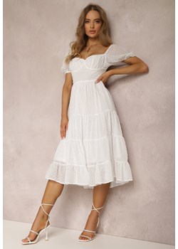 Biała Sukienka Nephia ze sklepu Renee odzież w kategorii Sukienki - zdjęcie 157057962