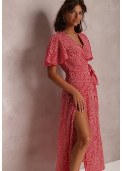 Czerwona Sukienka Alethossia ze sklepu Renee odzież w kategorii Sukienki - zdjęcie 157057992
