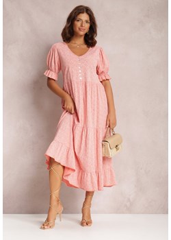 Różowa Sukienka Prixassa ze sklepu Renee odzież w kategorii Sukienki - zdjęcie 157058082